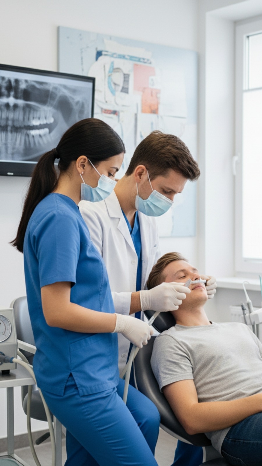 sedação e conforto